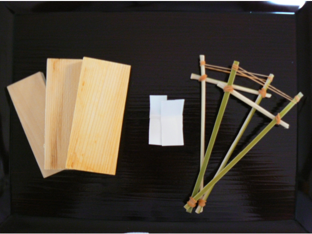 竹パチンコ作り