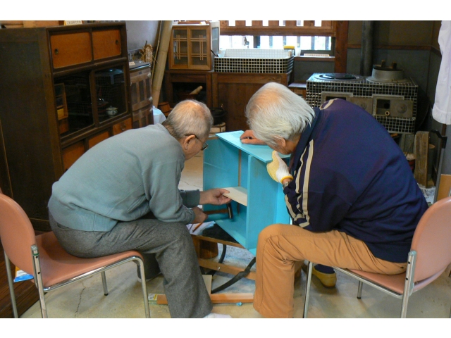 組み立ての様子