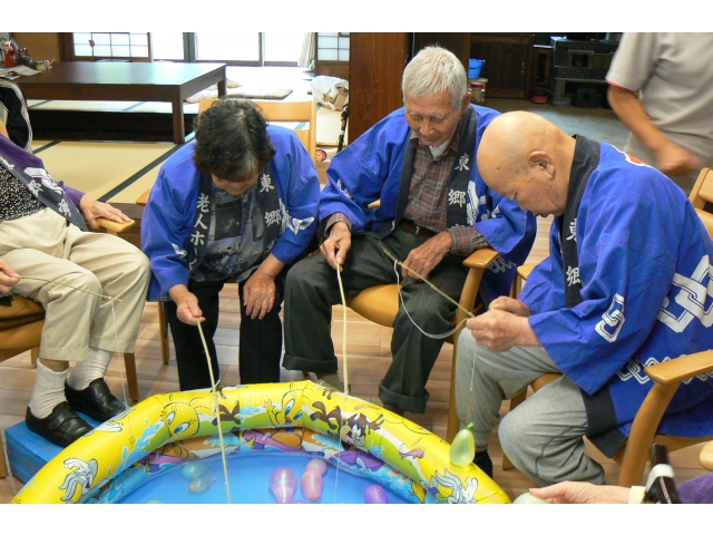 ヨーヨー釣り大会！