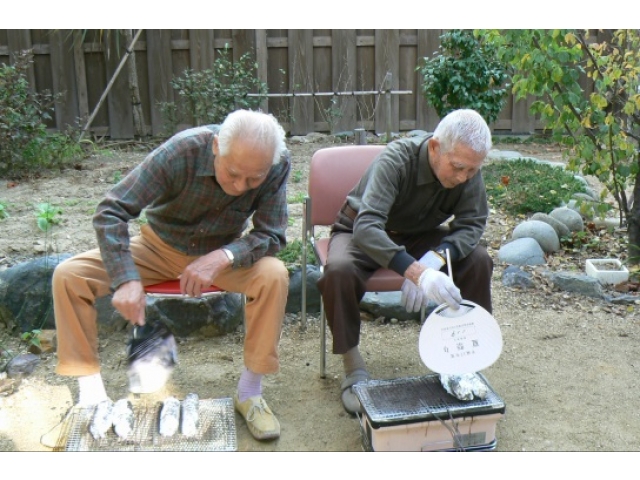 七輪パタパタ。サンマも焼きたいっ！