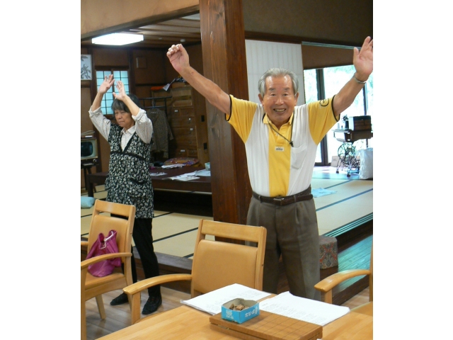 体を動かすと気持ちがいいね！