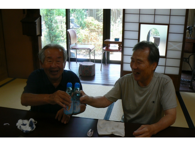 ラムネで乾杯！