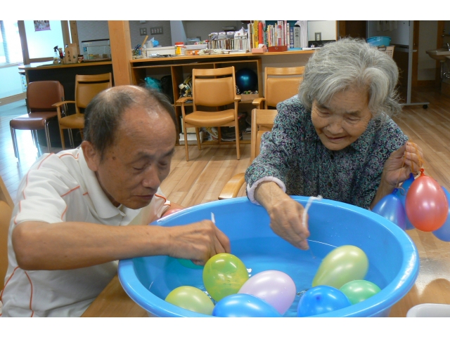 大盛り上がりの風船釣りでした