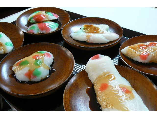 砂糖醤油でいただきました