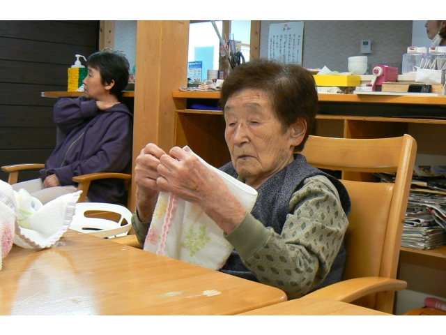 タオルをいつも綺麗に畳んで下さいます☺