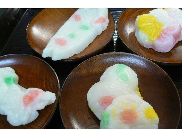 色粉をつけて完成☆