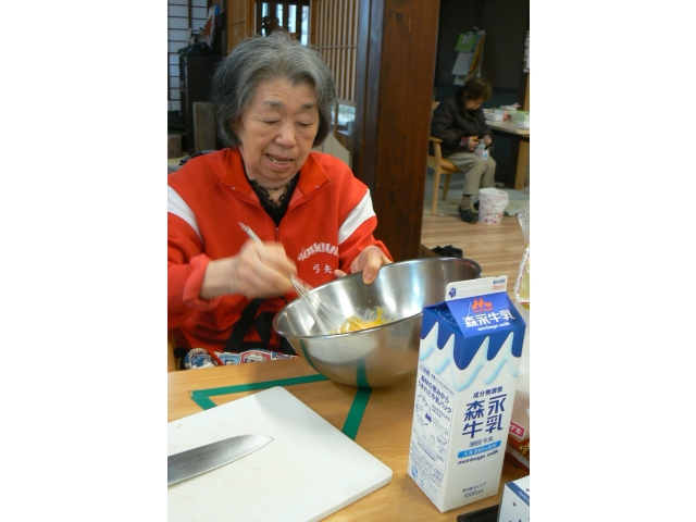 卵液をつくったら
パンを浸します！