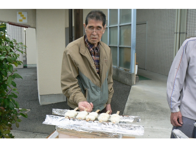 素焼きをします！
