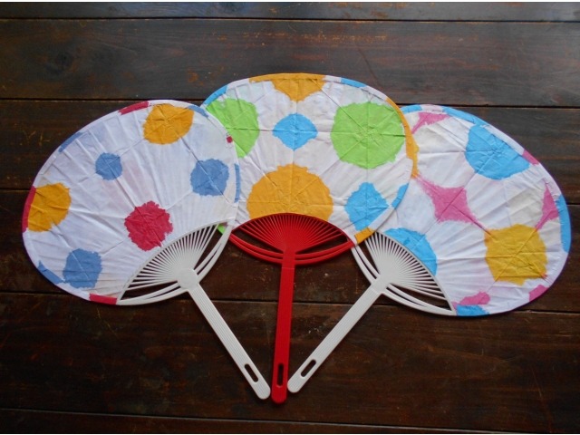 とっても素敵なうちわの完成！