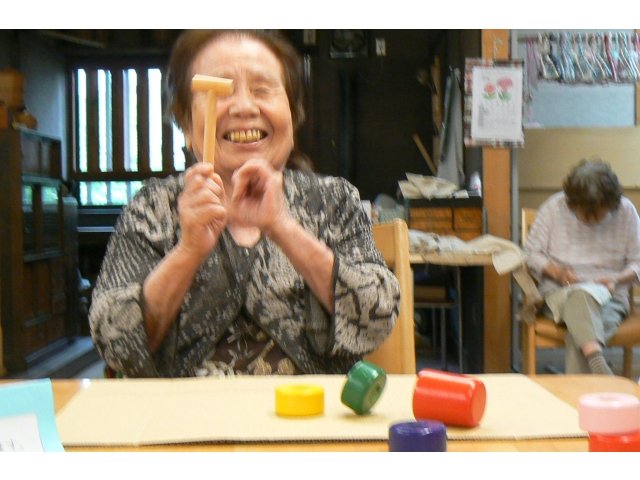 だるま落とし♪