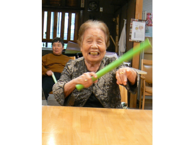 最後は体をトントン叩いていきます！