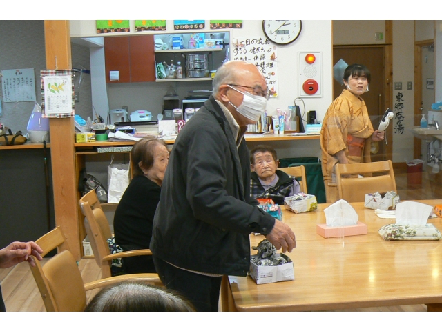 「福は内～！！」