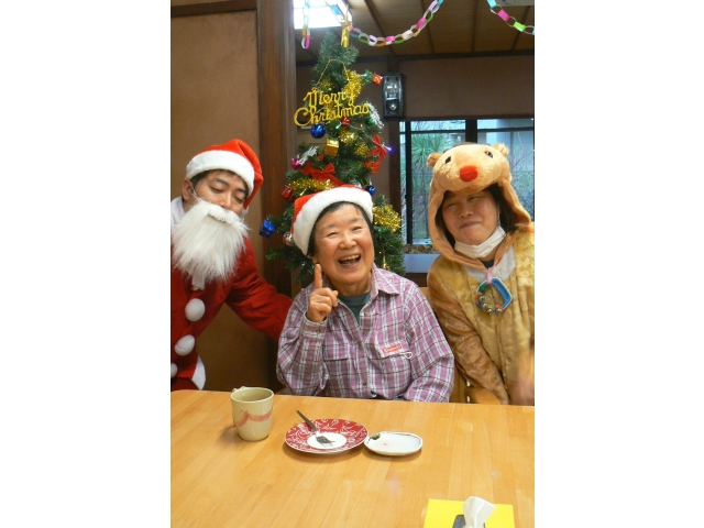 サンタさんとトナカイさんと記念撮影📷