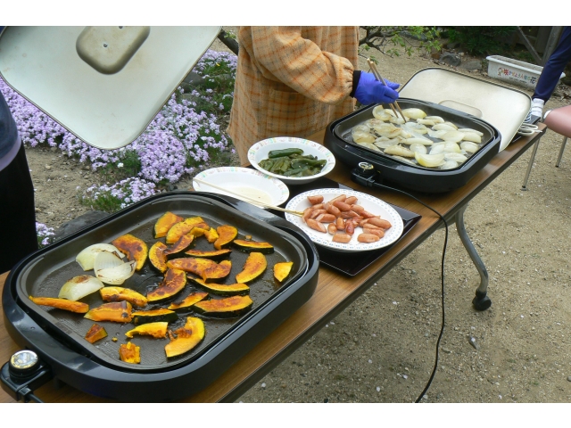 東郷庵中に香ばしいいい香りが漂います☺