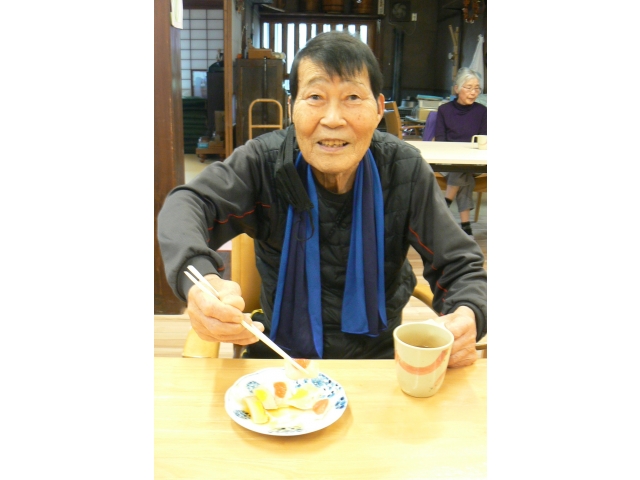 砂糖醤油をつけていただきます！！