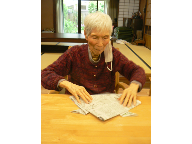 丁寧に折られています🌟