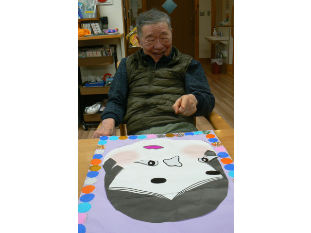 面白いお顔ができました🌟