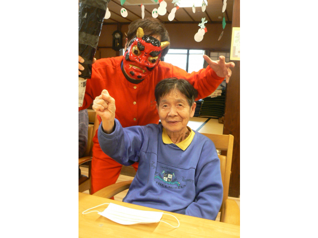 最後は鬼さんと記念撮影📸