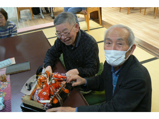 「娘のために昔は飾っていたよ」