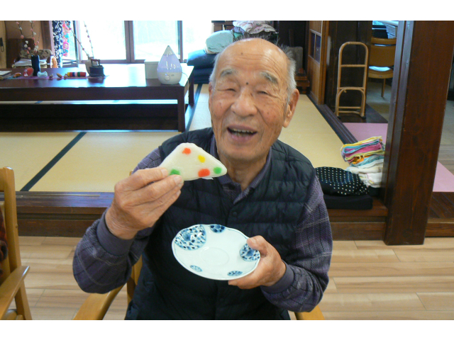 砂糖醤油をつけていただきます！！