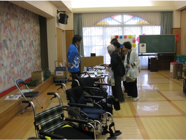 福祉用具展示コーナー