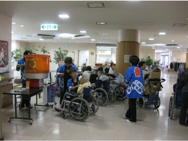 綿菓子コーナー