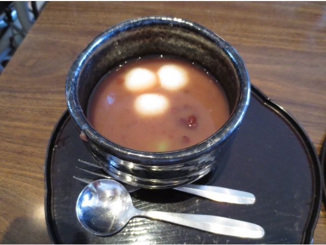 「温かいぜんざいがいい」