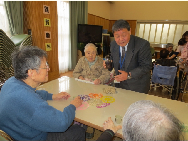 お神酒をいただきました
