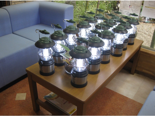 LEDのランタンです。