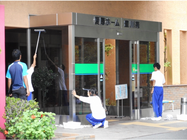 玄関もすっかりきれい☆