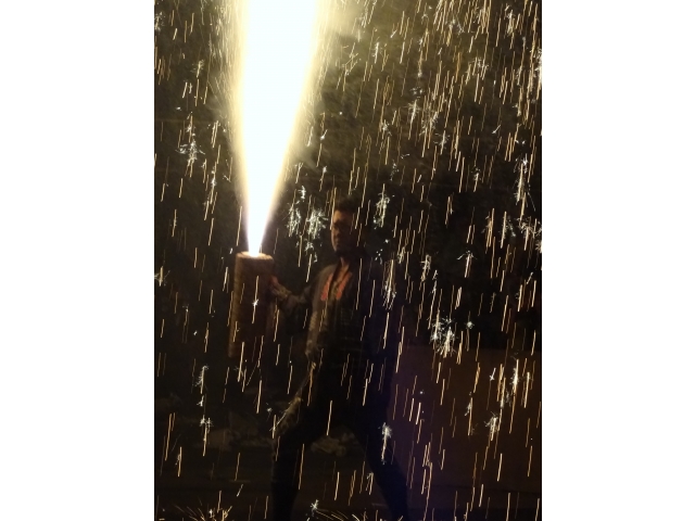 豊川苑の介護員の雄姿。かっこいいです！