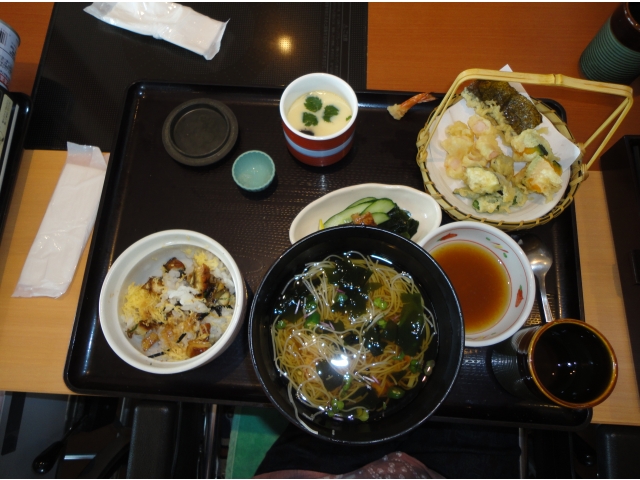 『うなぎちらし素麺膳』