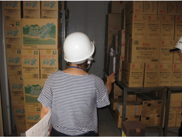 非常食の確認！
よし！！