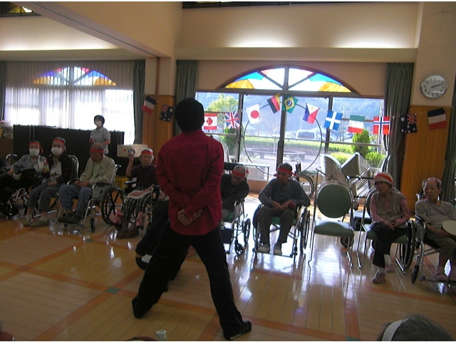 『紅組がんばるぞ～！』応援団による応援