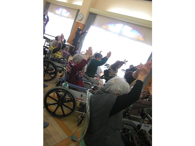 まずは、準備体操