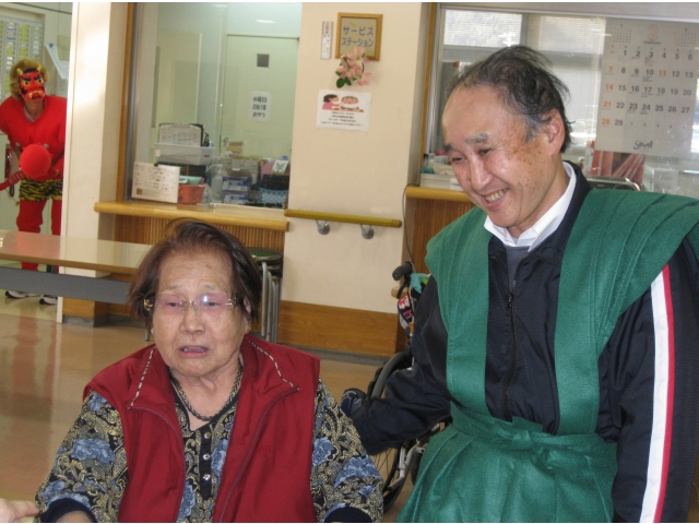 鬼が近づいてきたよ～！