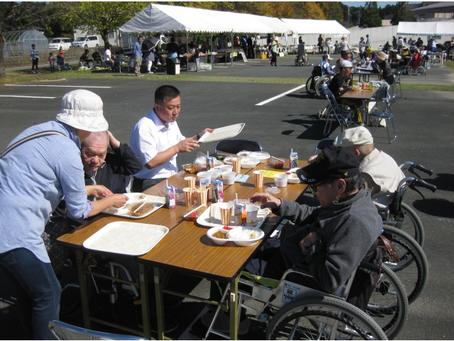 おいしい模擬店がありました
