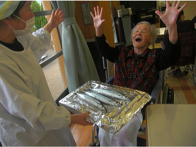 炭火で焼くと聞いてびっくり！