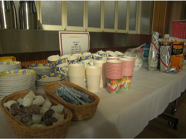 ドリンクも飲み放題です♪