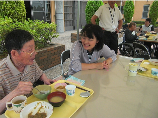 「おいしいなあ！」