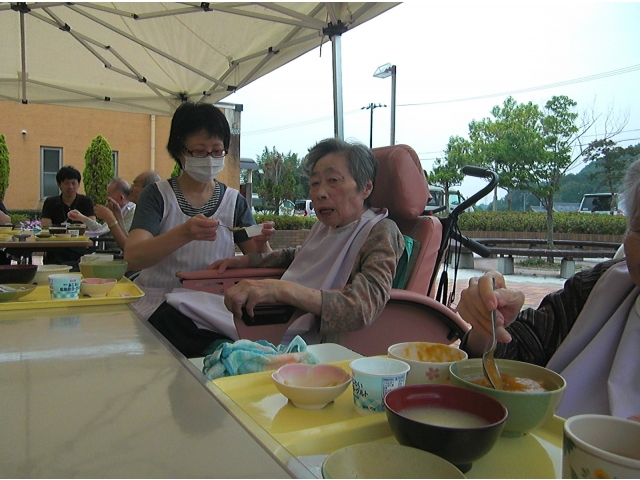 風が気持ちいいねえ～