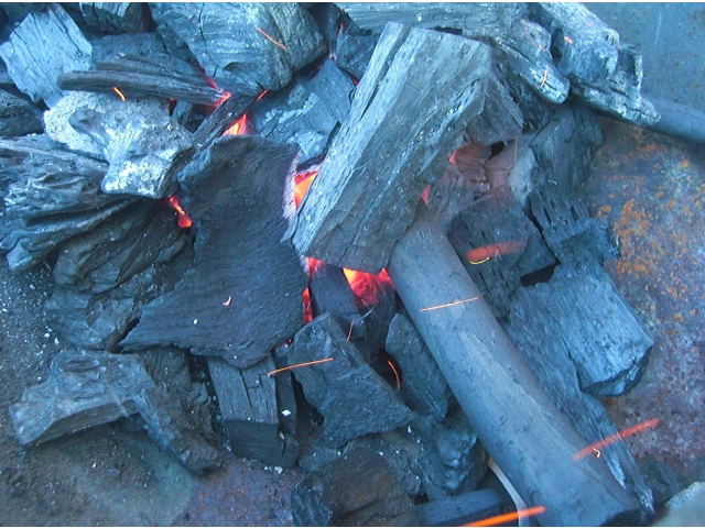 しっかり火がつきました。