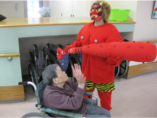 「あんまり暴れちゃいかんよ」