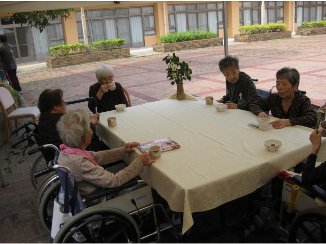 「いい風だね～」