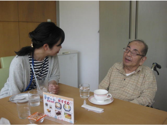 ゆったりできるね～