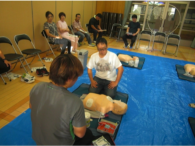 AED「ショックは必要ありません」