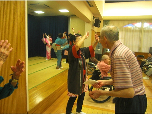 思わず舞台に♪