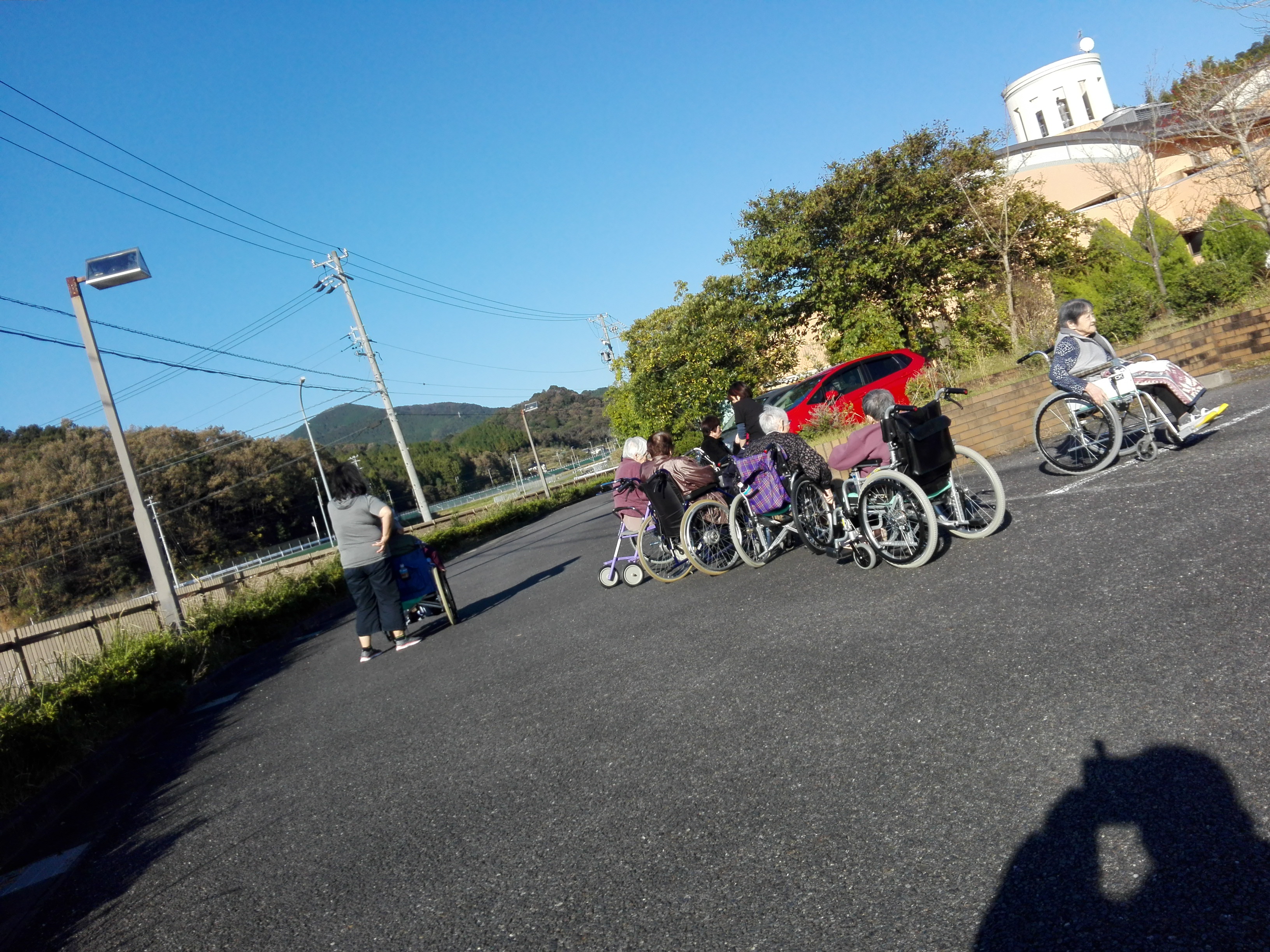向きを変えて「あっちに行こう！」