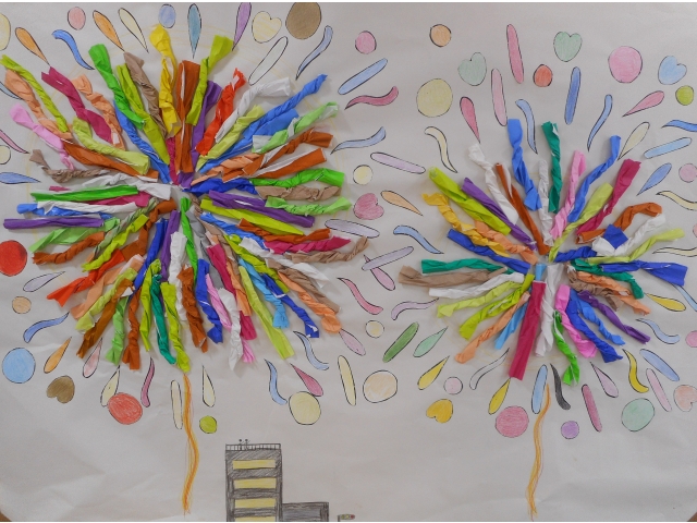 8月作品「花火」