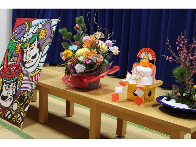 お正月気分を盛り上げてくれます。